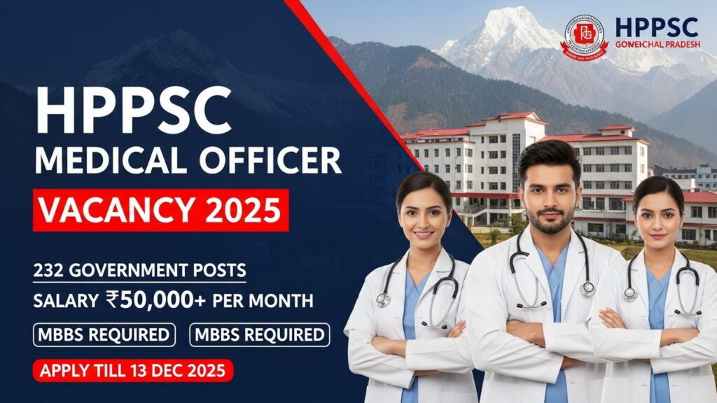 HPPSC Medical Officer Vacancy 2025
