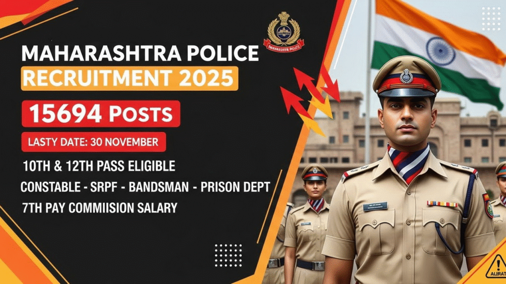Maharashtra Police Recruitment 2025