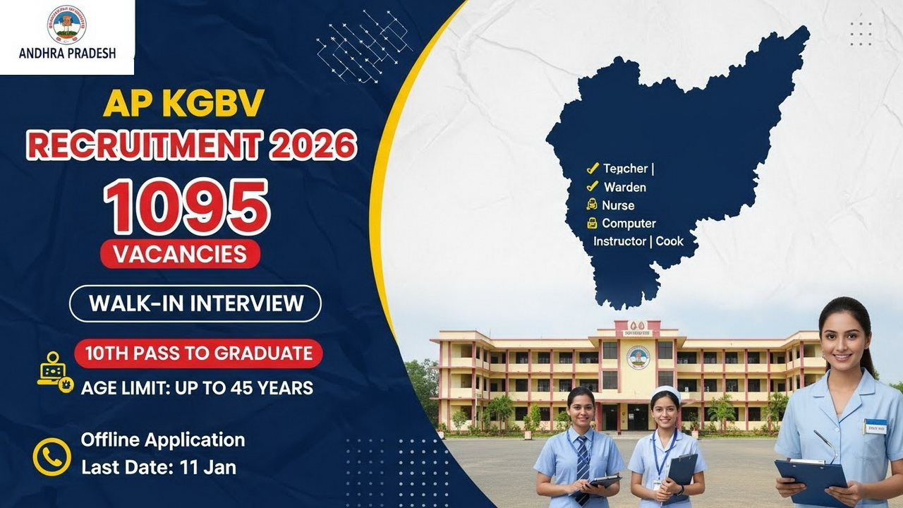 AP KGBV Recruitment 2026