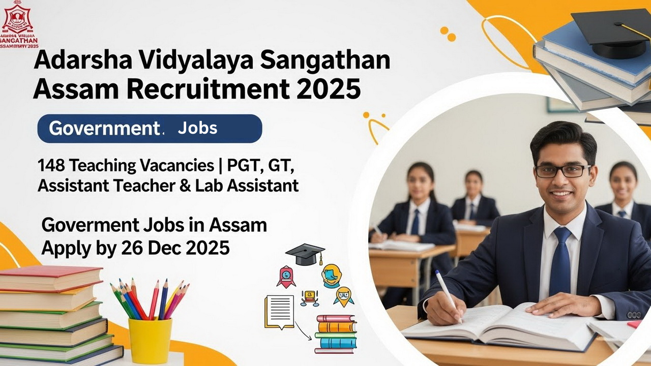 Adarsha Vidyalaya Sangathan Recruitment 2025
