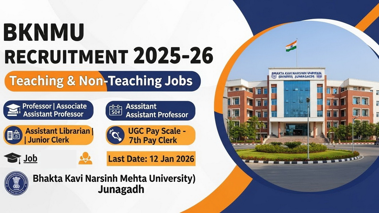 BKNMU Recruitment 2025–26