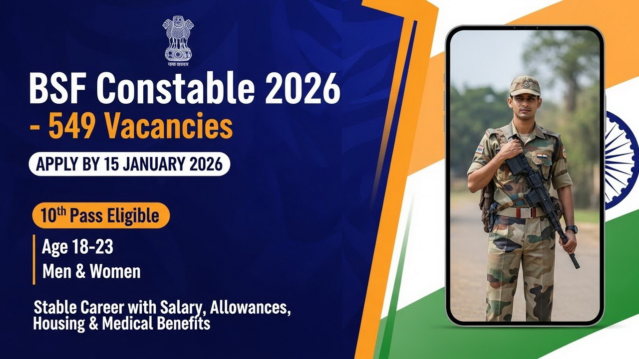 BSF Constable Vacancy 2026