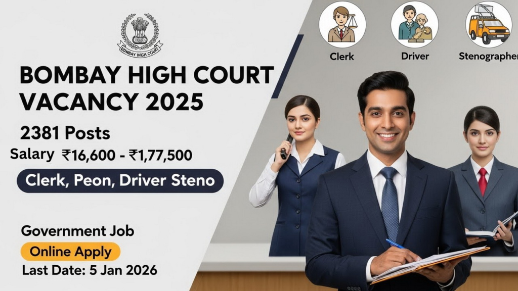 Bombay High Court Vacancy 2025