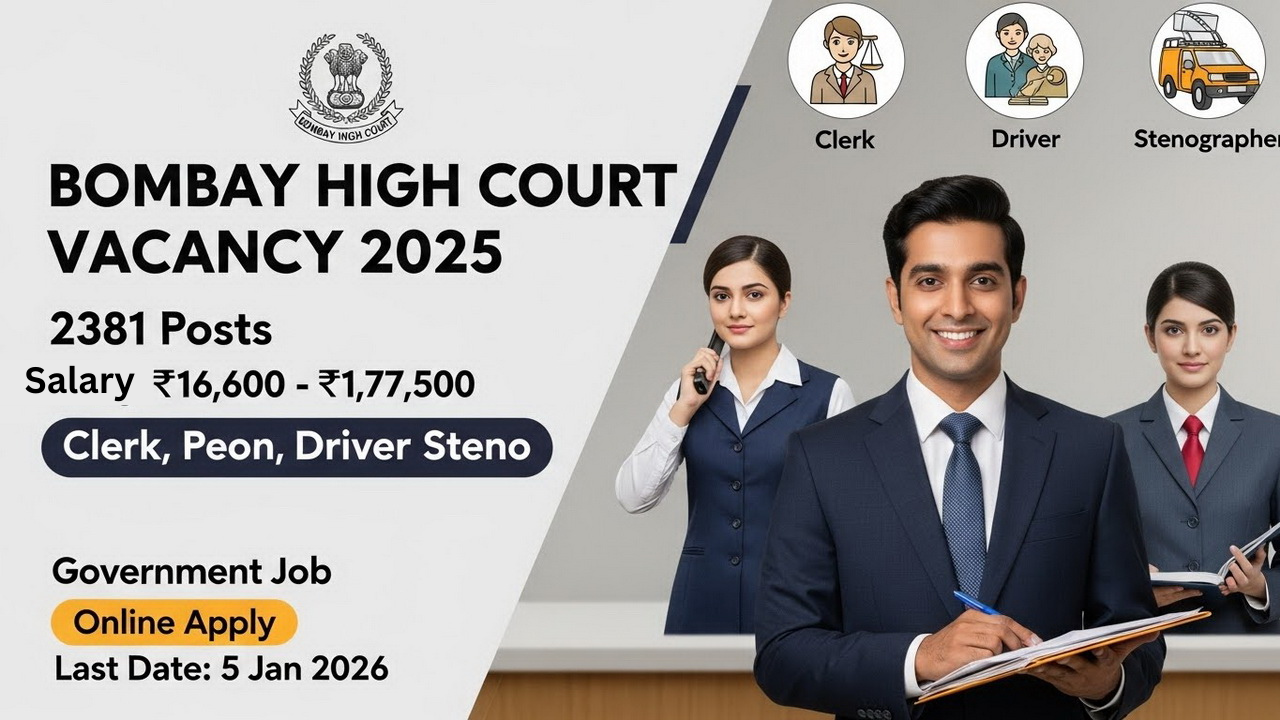 Bombay High Court Vacancy 2025