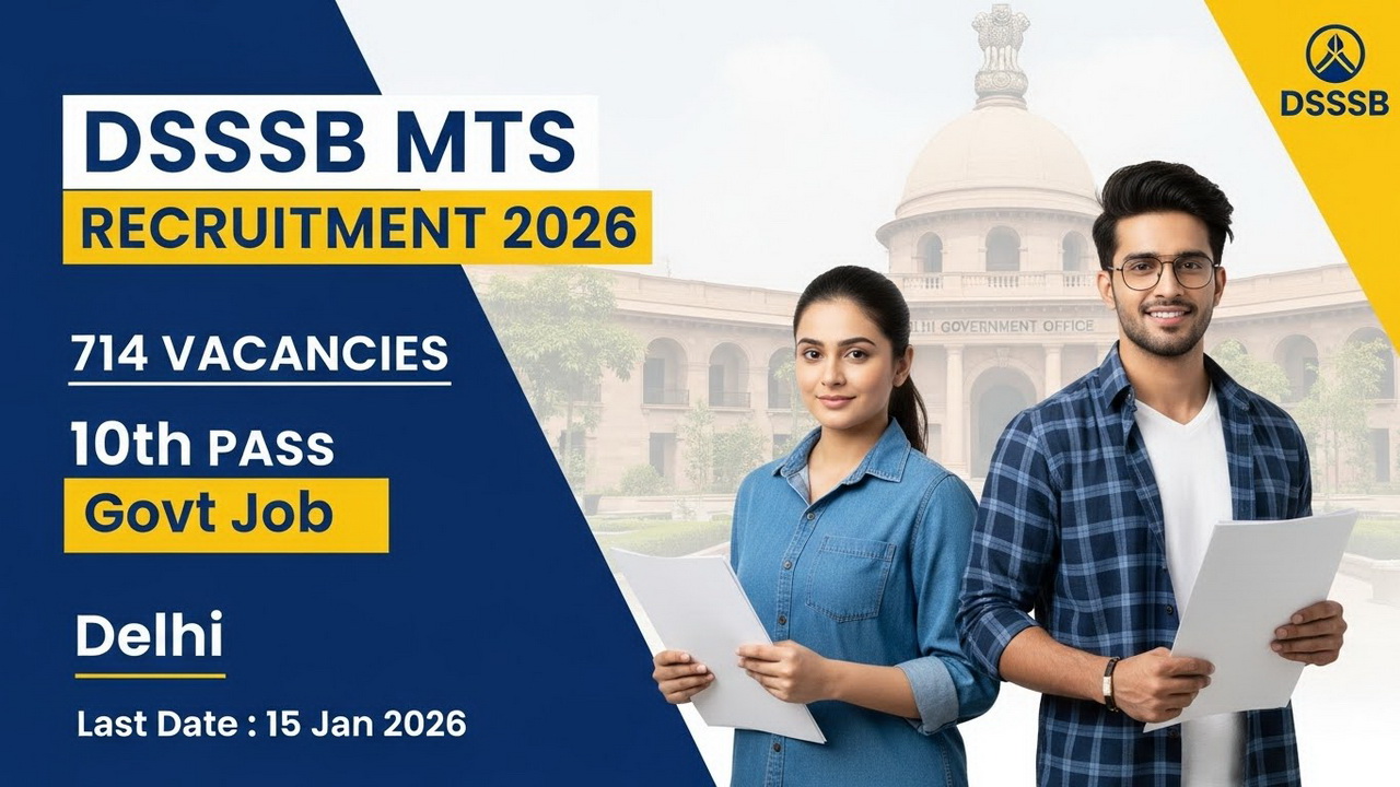 DSSSB Recruitment 2026
