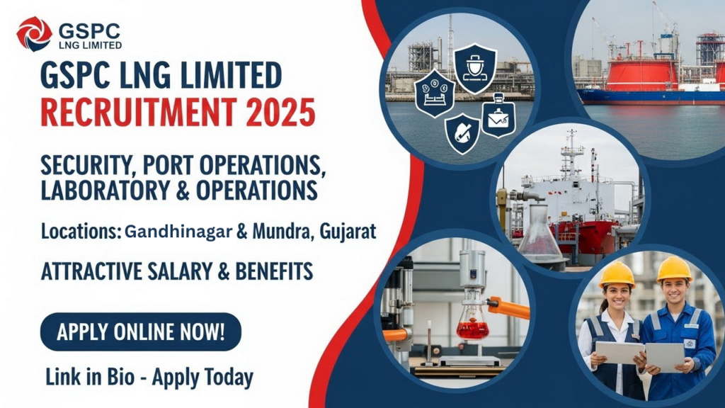 GSPC LNG Limited Recruitment 2025