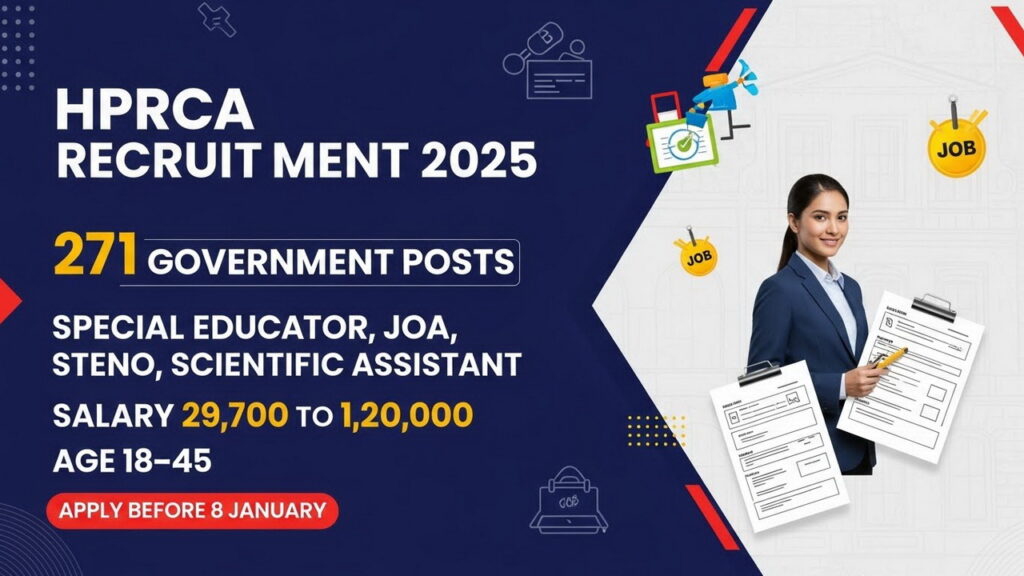 HPRCA Recruitment 2025
