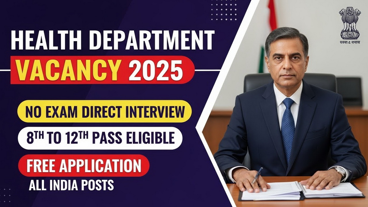 Health Department Recruitment 2025
