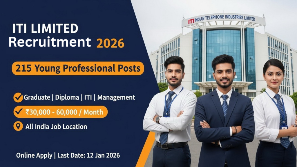 ITI Limited Recruitment 2026