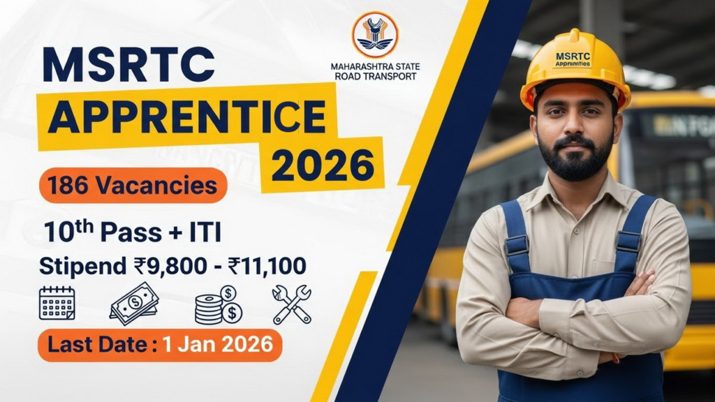 MSRTC Recruitment 2026