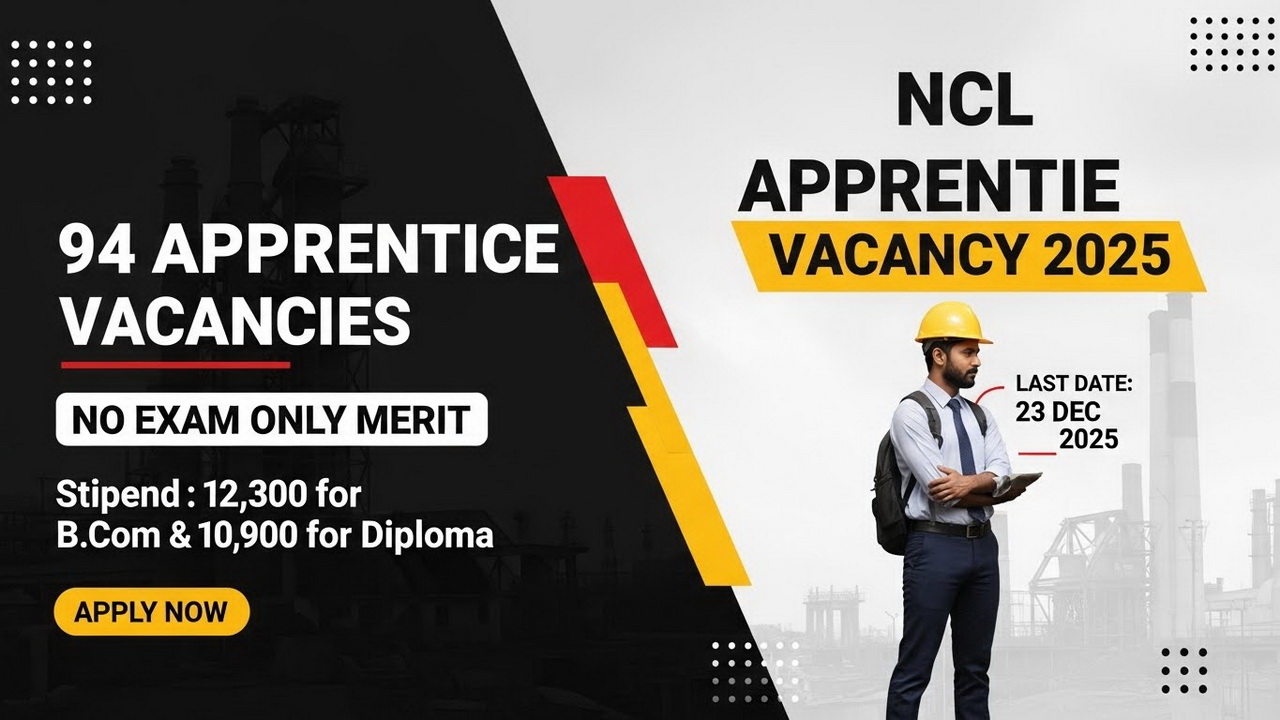 NCL Apprentice Vacancy 2025