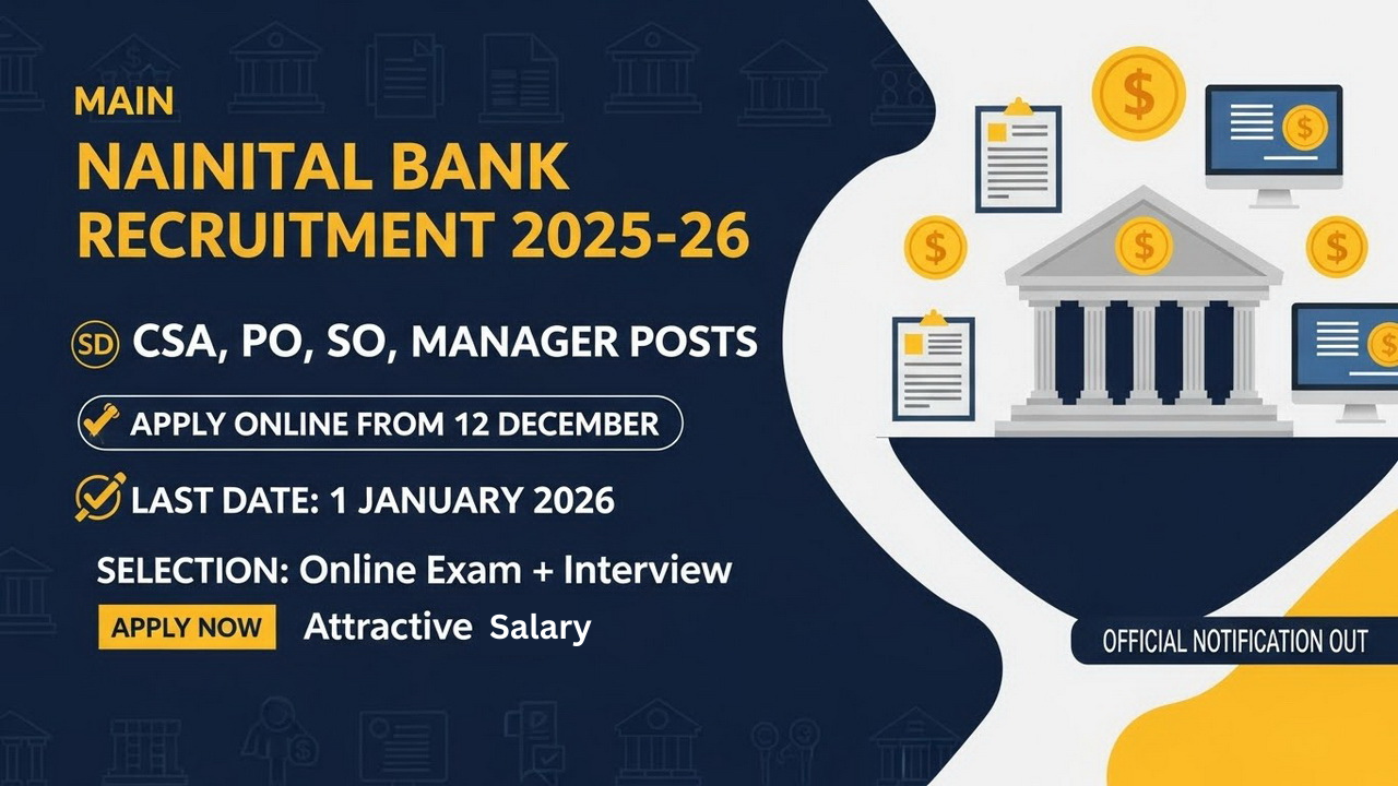 Nainital Bank Recruitment 2025-26