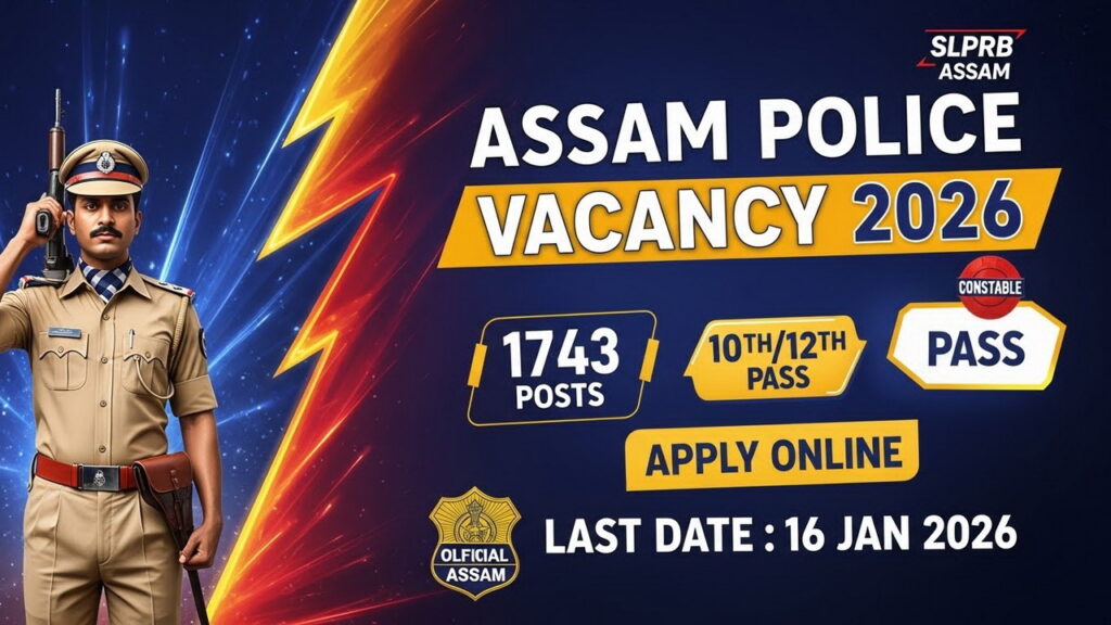 SLPRB Assam Vacancy 2026