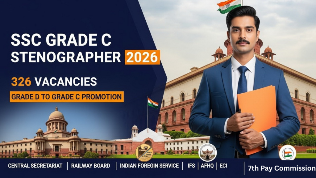 SSC Grade C Stenographer Recruitment 2026