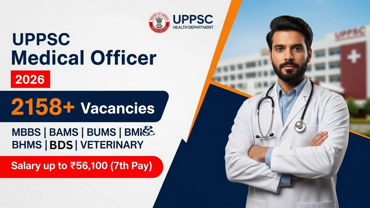 UPPSC Medical Officer Vacancy 2026