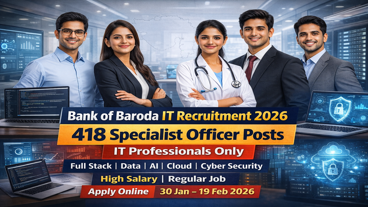 Bank of Baroda IT Recruitment 2026