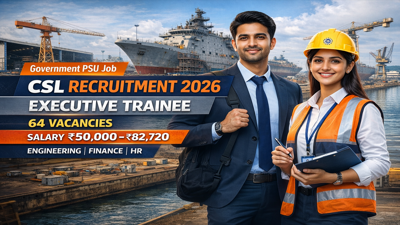 CSL Executive Trainee Recruitment 2026