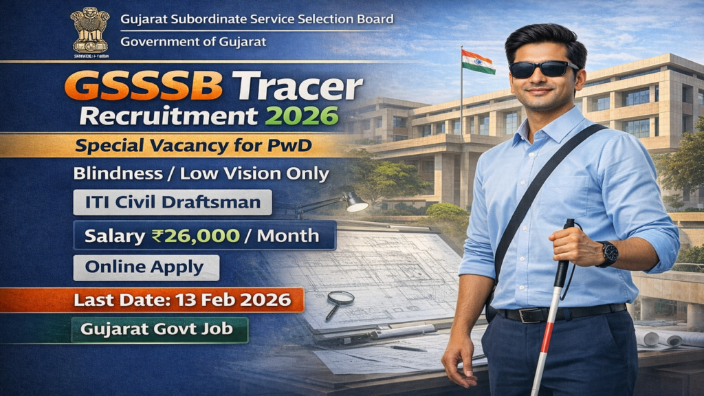 GSSSB Tracer Recruitment 2026