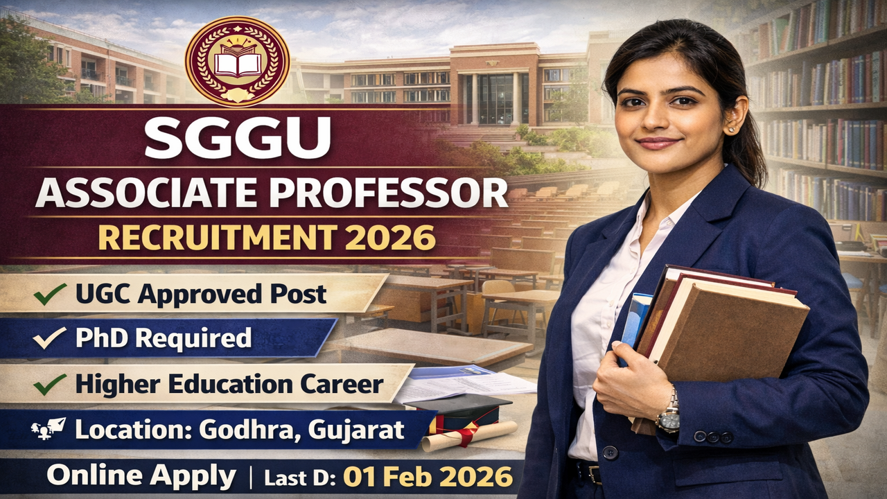 SGGU Associate Professor Recruitment 2026