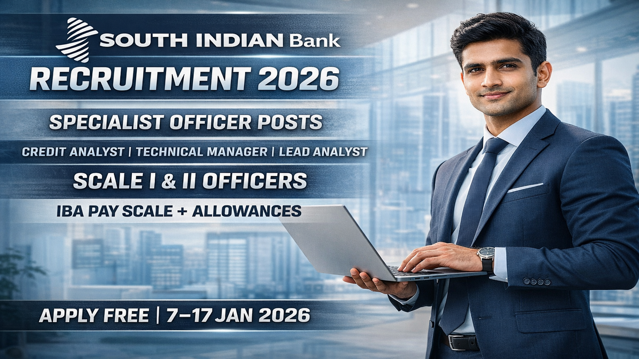South Indian Bank Recruitment 2026