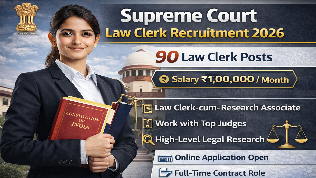 Supreme Court Law Clerk Recruitment 2026