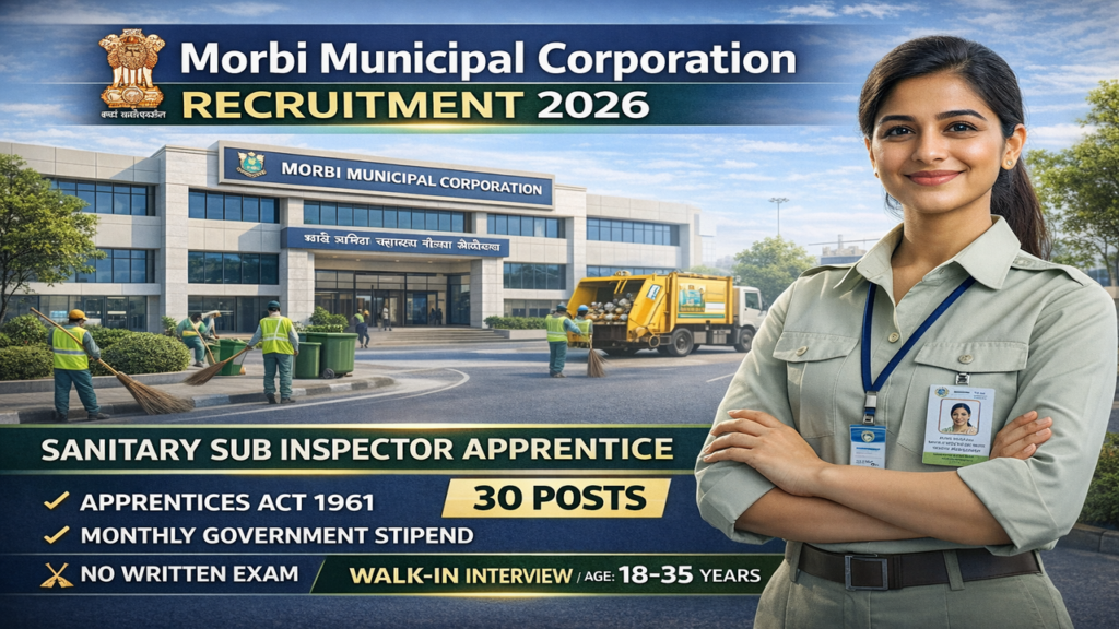 Morbi Municipal Corporation Recruitment 2026