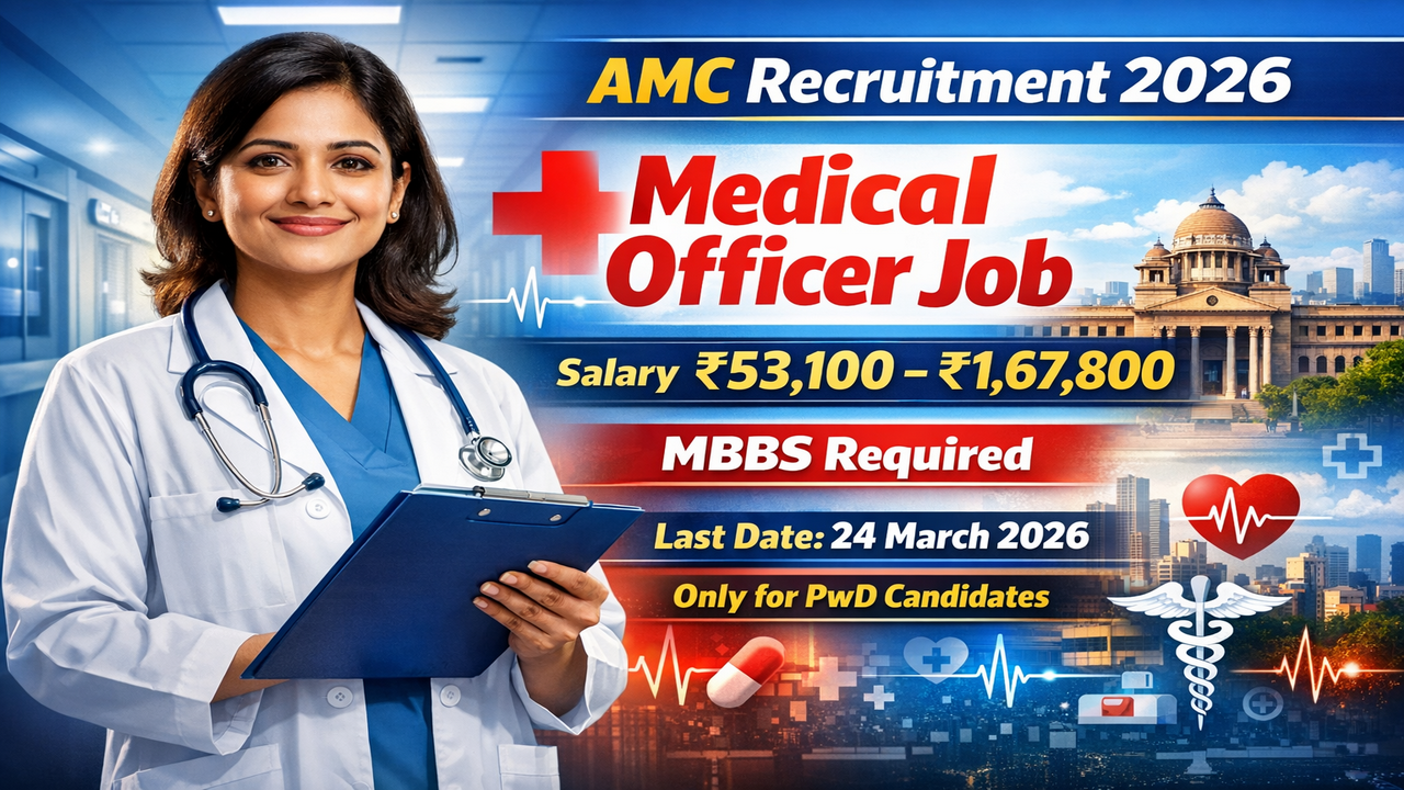 AMC Medical Officer Recruitment 2026