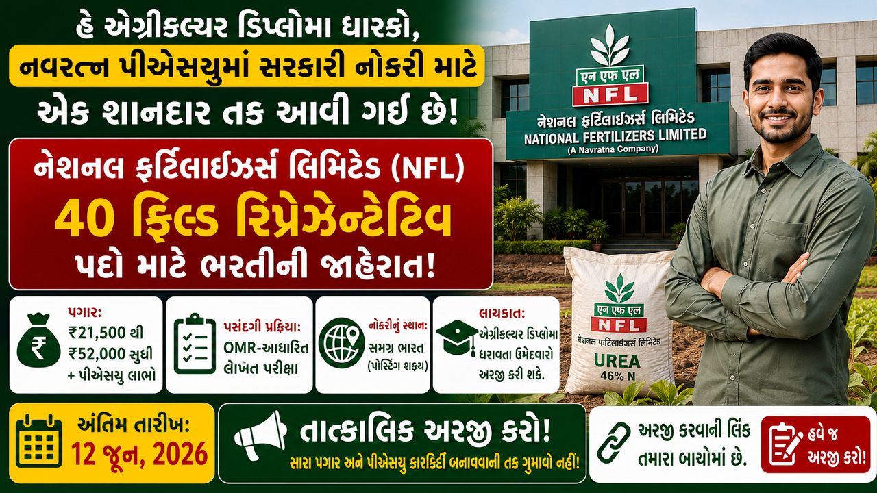 National Fertilizers Limited Recruitment 2026