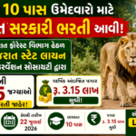 Gujarat Forest Department Recruitment 2026: ગુજરાત ફોરેસ્ટ વિભાગમાં ટ્રેકર પોસ્ટ માટે ભરતી, ઓફલાઇન અરજી શરૂ
