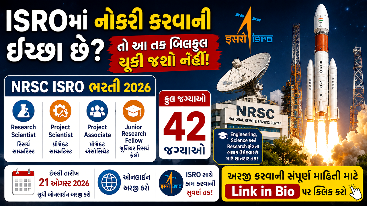NRSC ISRO Vacancy 2026