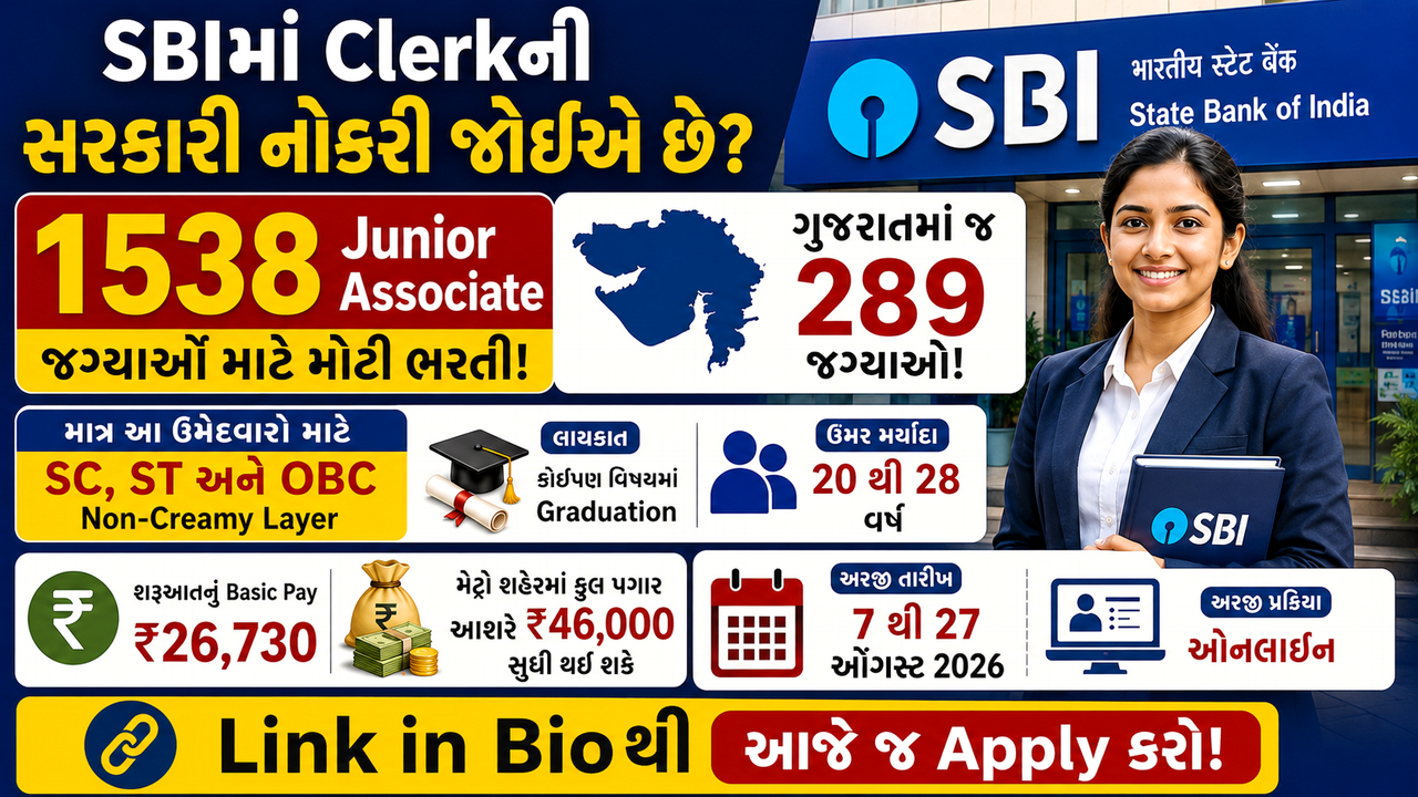 SBI Clerk Recruitment 2026