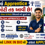 VMC Apprentice Recruitment 2026: વડોદરા મ્યુનિસિપલ કોર્પોરેશન દ્વારા Apprentice Act, 1961 હેઠળ વર્ષ 2026 માટે વિવિધ Apprentice જગ્યાઓ માટે ભરતી