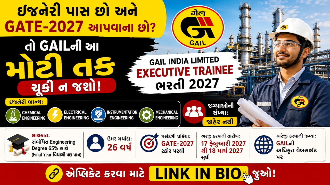 GAIL Executive Trainee Recruitment 2026