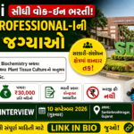 SDAU Young Professional Recruitment 2026: Young Professional-Iની 2 જગ્યાઓ માટે વોક-ઇન ભરતી