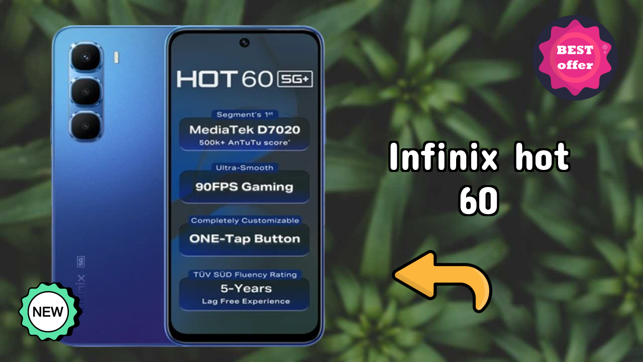 Infinix Hot 60 at ₹10,570 - Best Phone Under This Price