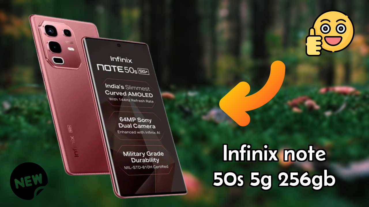 Infinix Note 50s 5G+ 256GB Price Drop Alert: Just ₹17,999 Now