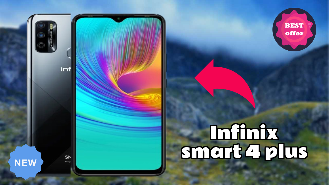 Infinix Smart 4 Plus Battery Life: 6000 MAh Charging Speed