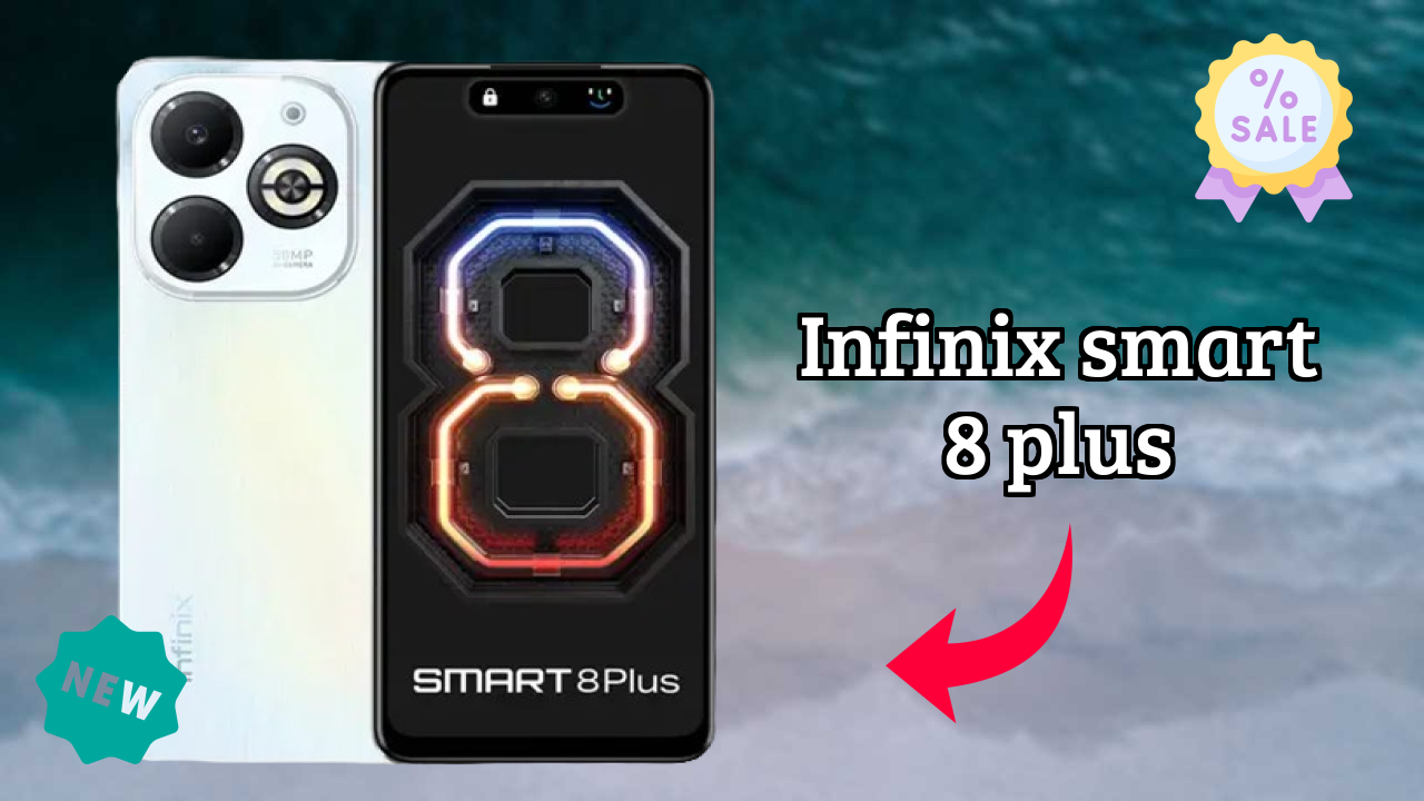 Infinix Smart 8 Plus Display Size: 6.6 Inches (16.76 Cm) Screen Quality