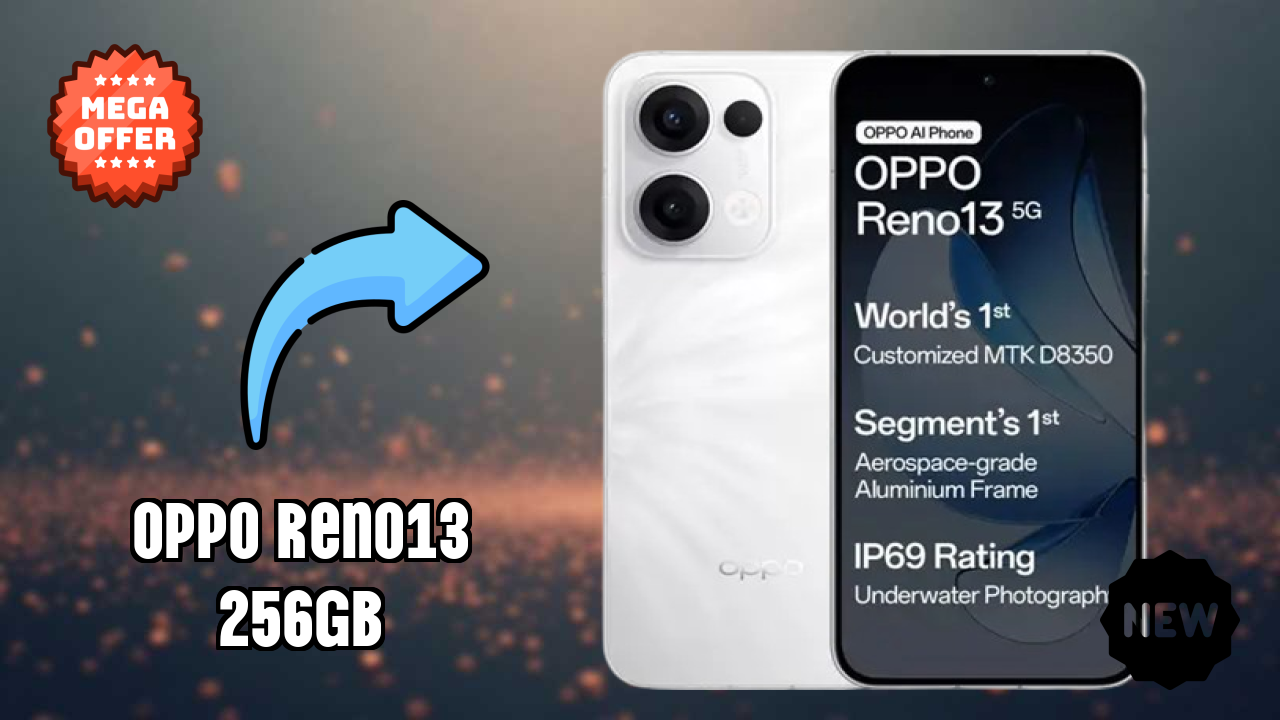 OPPO Reno13 256GB RAM Performance: 8 GB RAM Handles Heavy Tasks