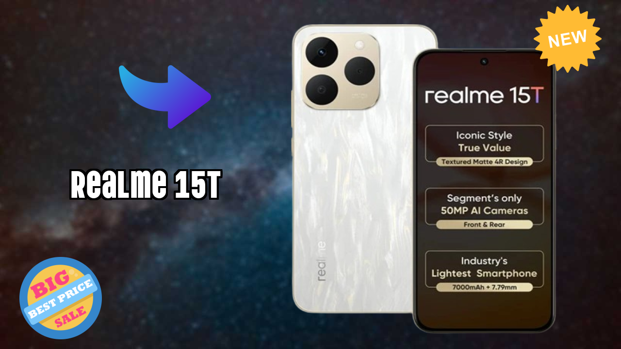 Why Realme 15T is the Best Deal Under ₹20,499 Right Now