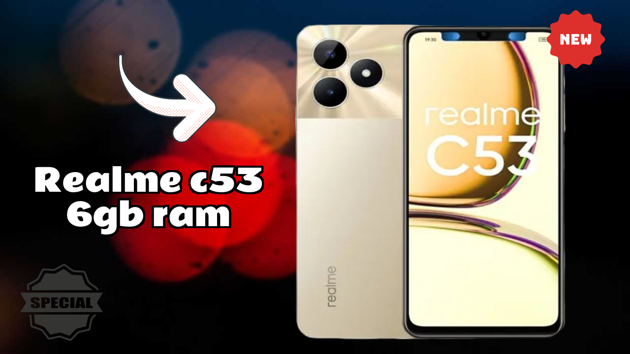 Realme C53 6GB RAM Display Analysis: IPS LCD Quality