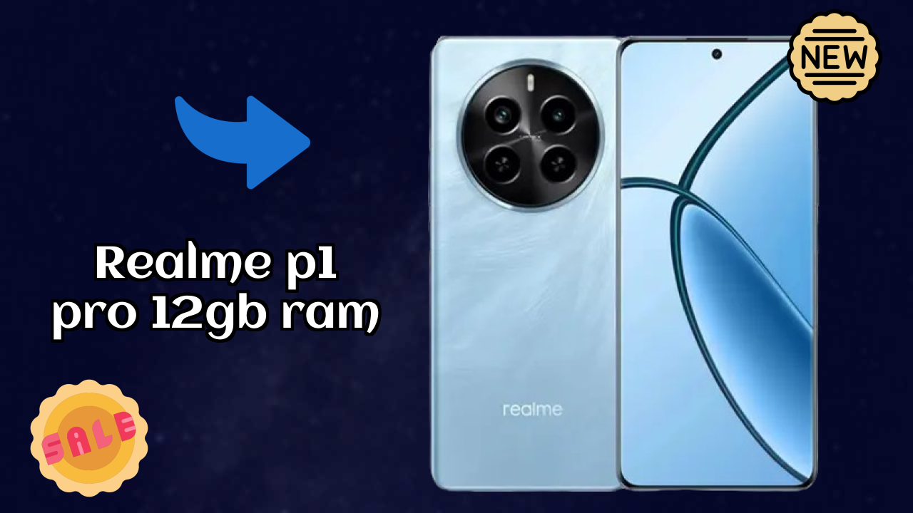 Realme P1 Pro 12GB RAM Display Size: 6.7 Inches (17.02 Cm) Screen Quality