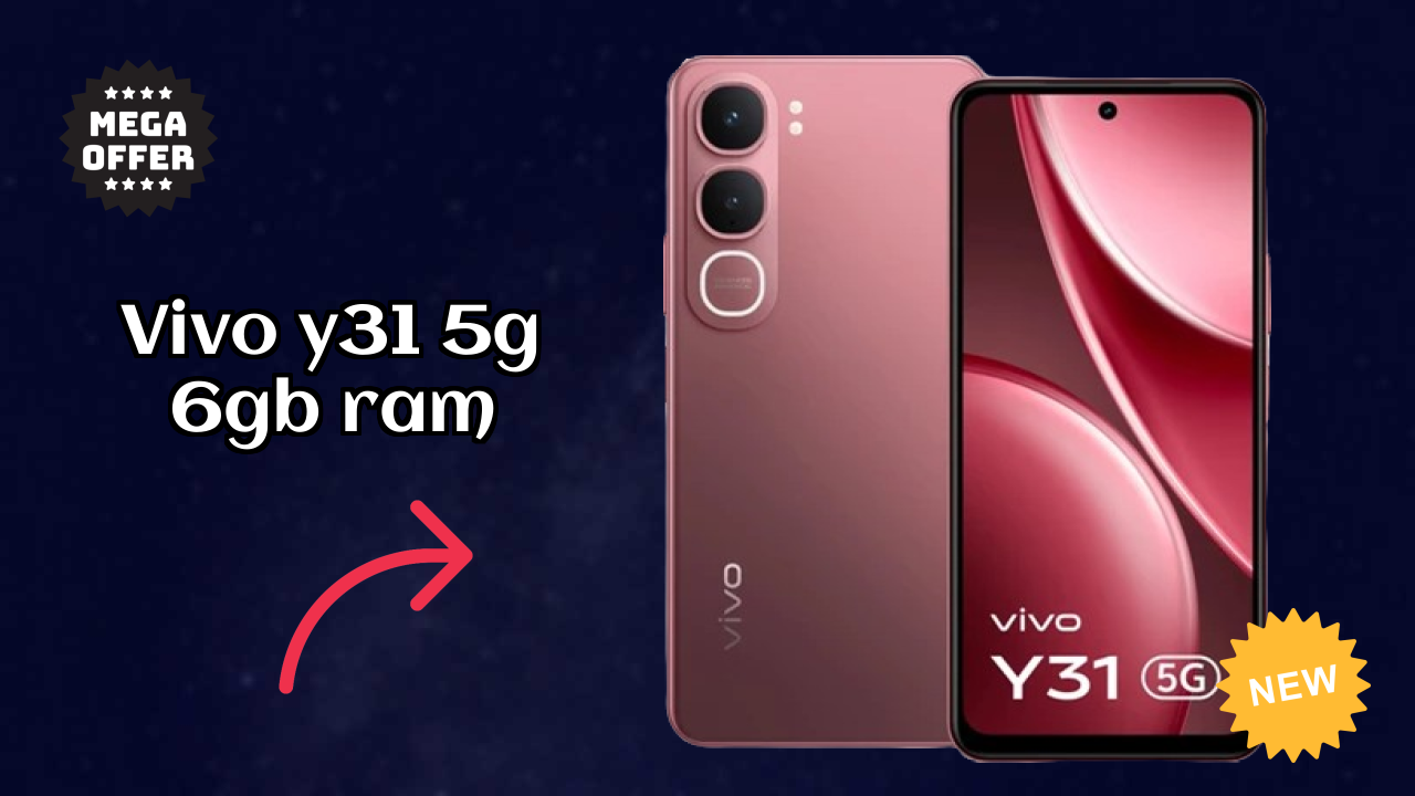Vivo Y31 5G 6GB RAM at ₹16,449 - Best Deal Available