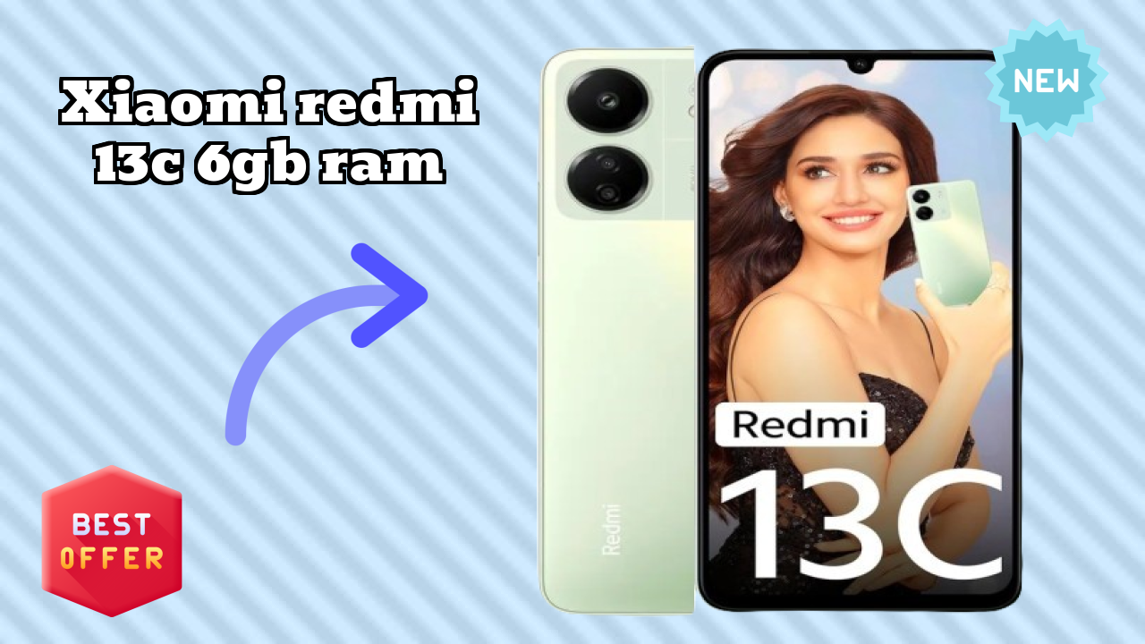 Xiaomi Redmi 13C 6GB RAM Display Quality: IPS LCD Explained
